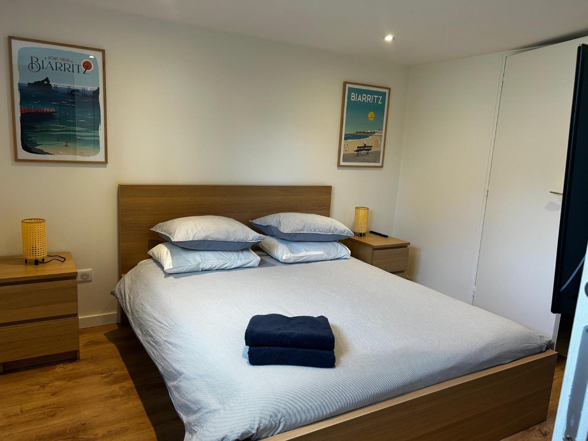 Logement Avec Piscine Privee Chauffee Biarritz Extérieur photo